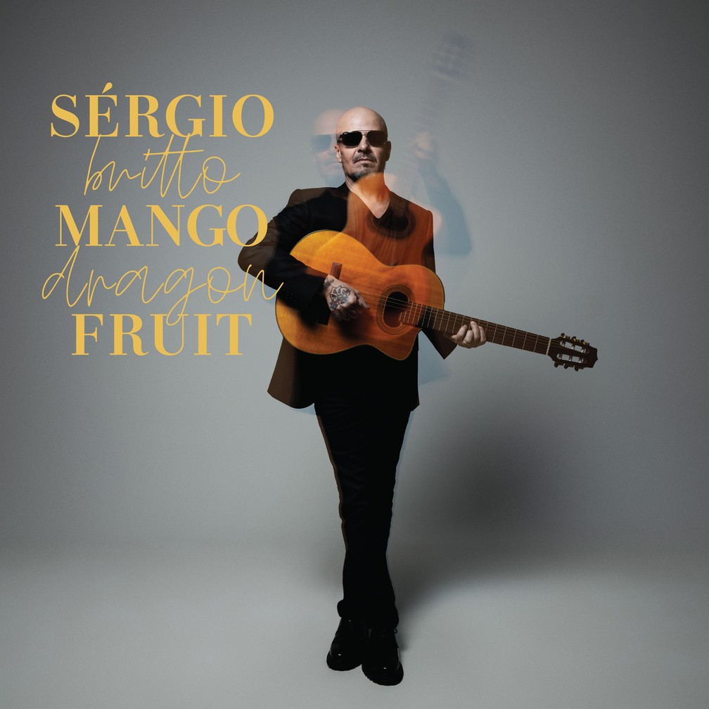 Capa do álbum ‘Mango dragon fruit’, de Sérgio Britto — Foto: Pedro Dimitrov
