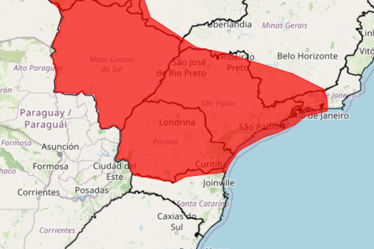 Dias após tempestades com vendavais e granizo, Paraná entra em alerta vermelho para onda de calor no fim de semana