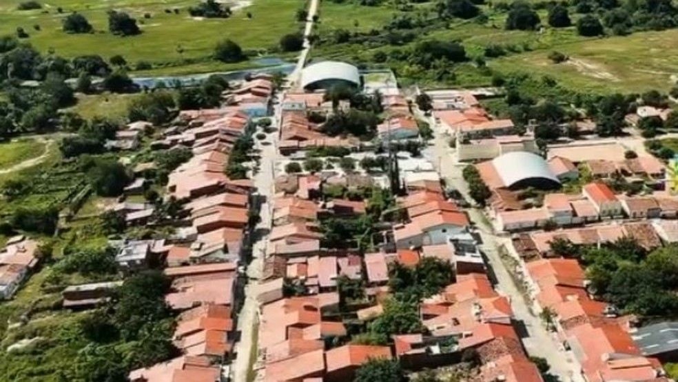 Distrito de Uiraponga está localizado no município de Morada Nova, a 167 quilômetros de distância de Fortaleza. — Foto: Prefeitura de Morada Nova/ Arquivo pessoal
