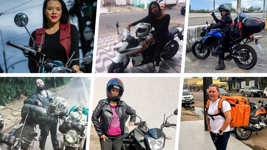 Mais de 40 milhões têm CNH para moto no Brasil, e as mulheres puxam essa alta - Quase 20% da população brasileira possui carteira para moto, segundo a Senatran. Número de motociclistas mulheres no Brasil saltou de 6 milhões para 10 milhões em 10 anos.