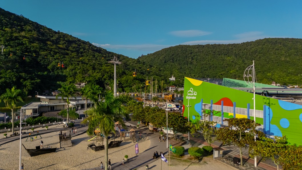 Parque Unipraias em Balneário Camboriú — Foto: Divulgação/Parque Unipraias
