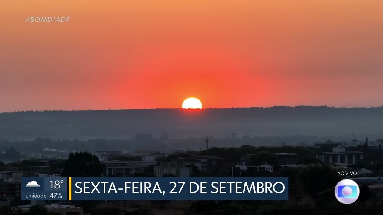 VÍDEOS: Bom Dia DF de sexta-feira, 27 de setembro de 2024