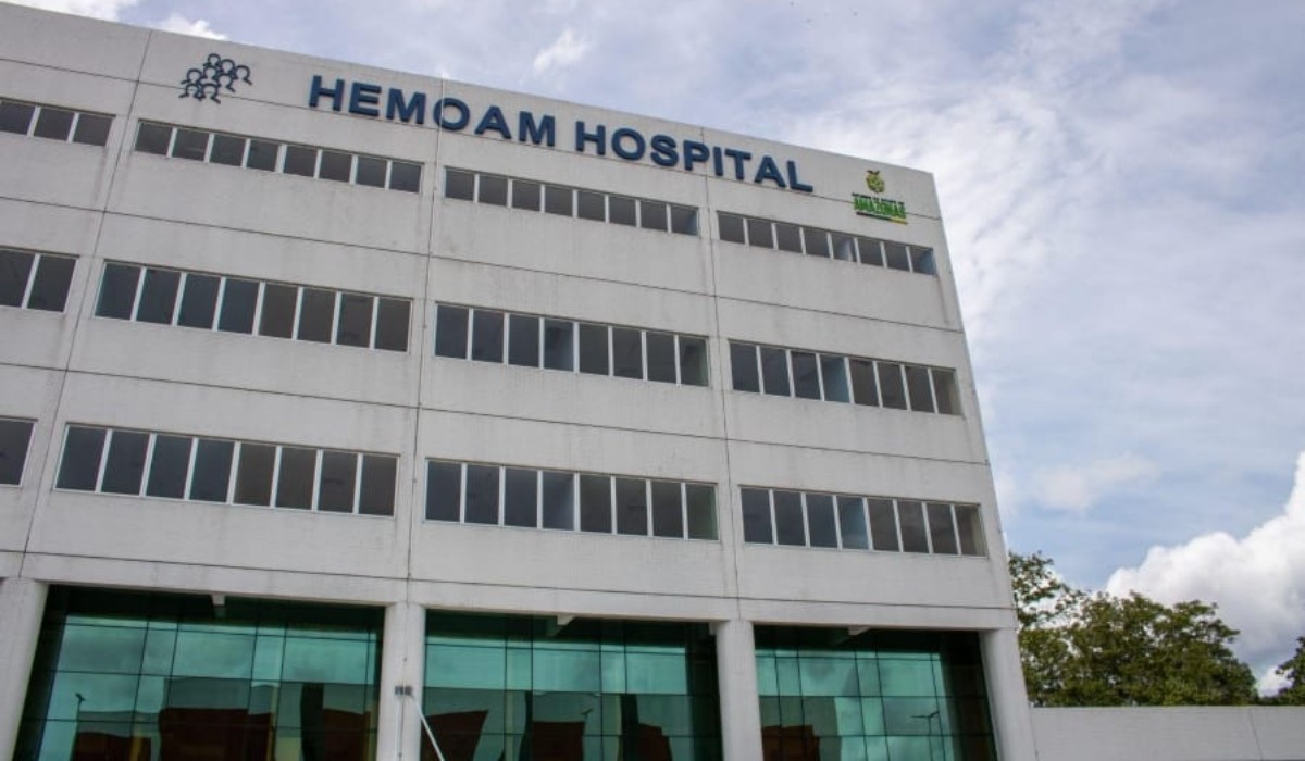 Hemoam abre processo seletivo com 265 vagas para novo Hospital do Sangue em Manaus; veja como participar