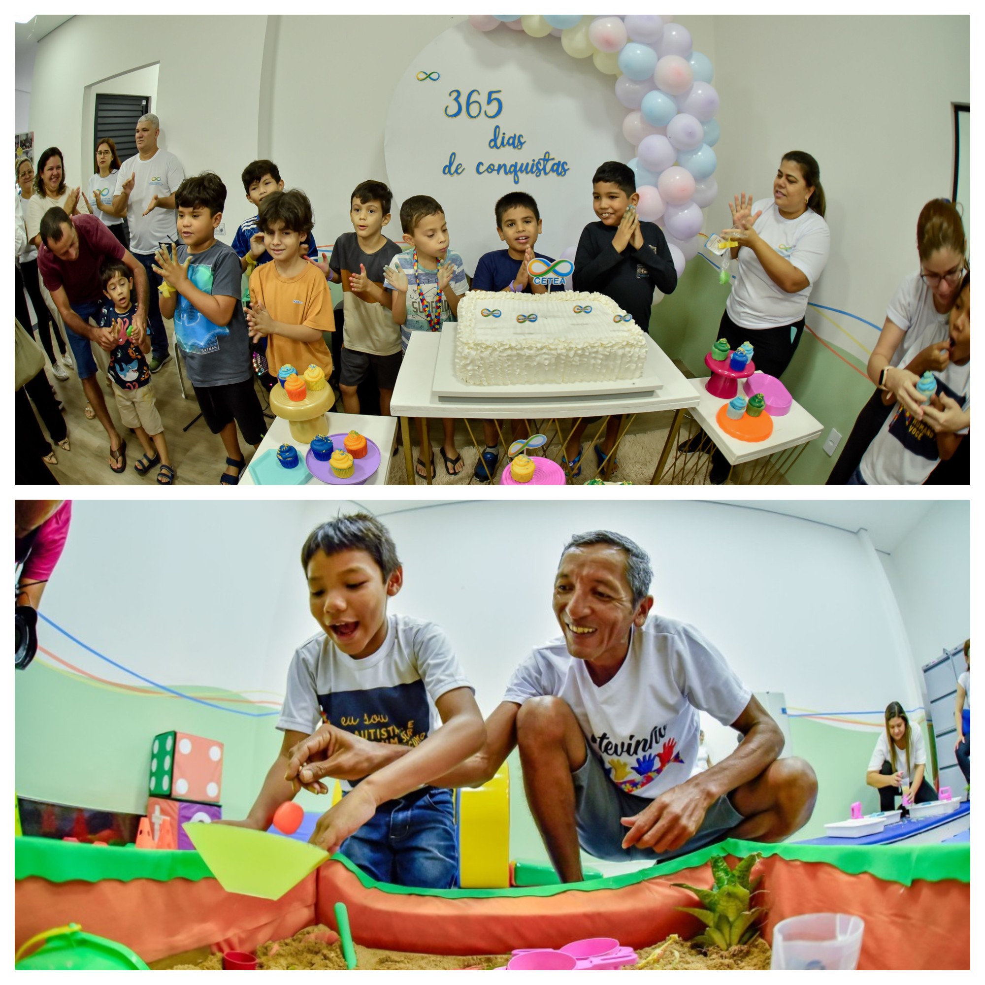 Famílias celebram evolução dos filhos em aniversário de 1 ano do Centro de Autismo