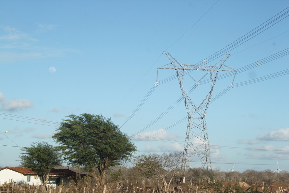 Linhas de transmissão RN (Arquivo) — Foto: Igor Jácome/G1