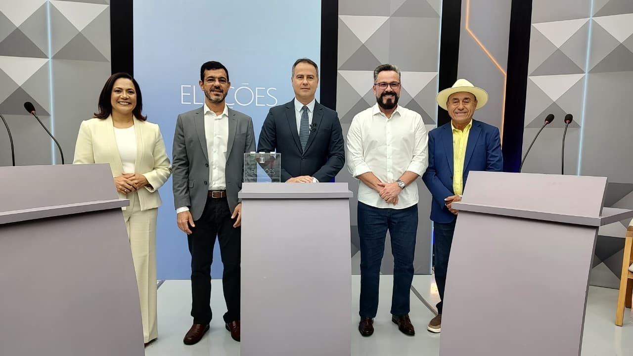 EM INSTANTES: Candidatos ao Governo do Acre participam de debate da Rede Amazônica