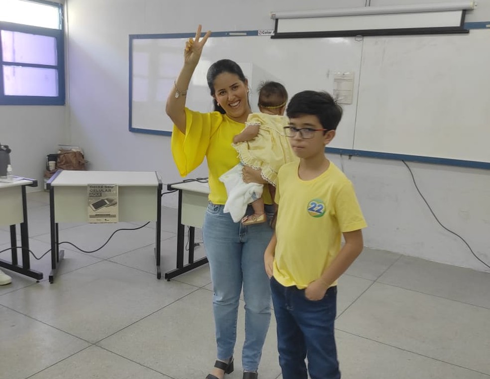 Lara Cavalcanti, candidata do PL em Petrolina — Foto: Juliane Peixinho