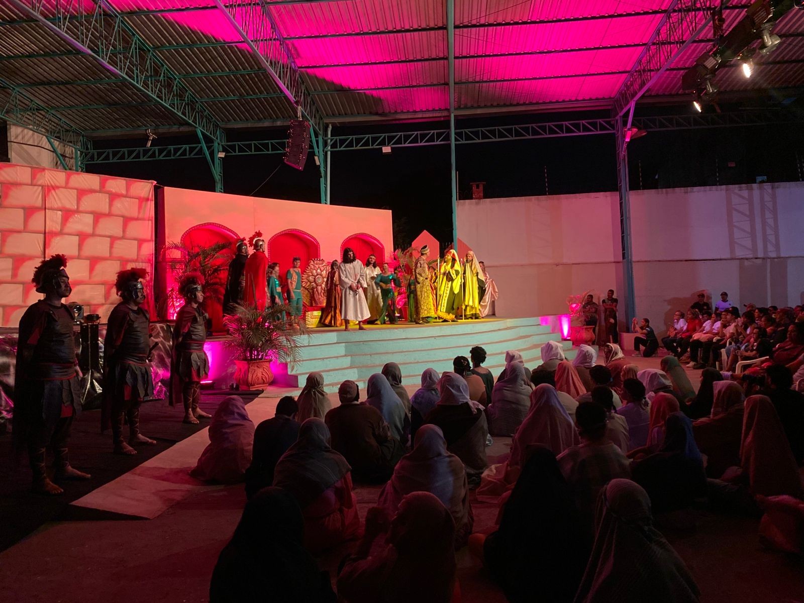 Contagem regressiva: espetáculo 'Jesus, o Filho do Homem' entra na reta final de preparação em Santarém