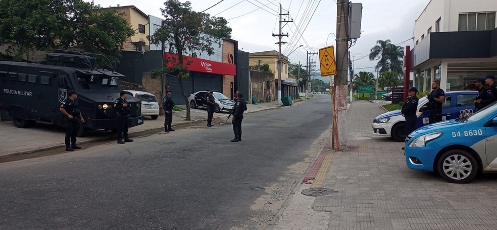 PM aumenta patrulhamento em Vassouras — Foto: Divulgação/Polícia Militar