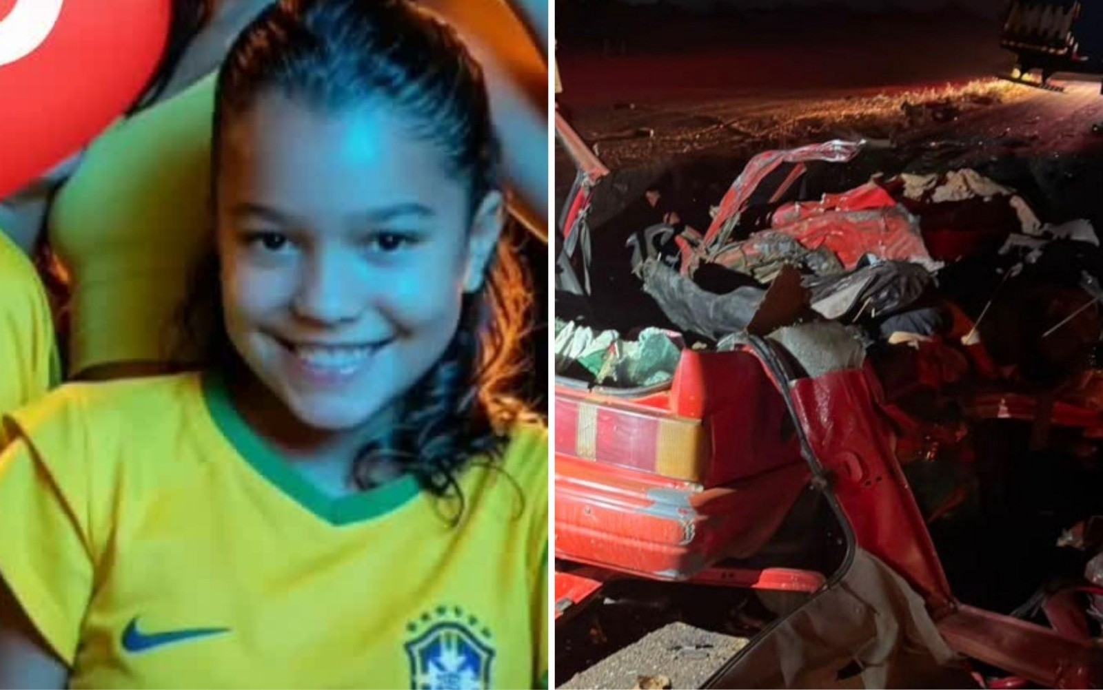 Acidente que matou quatro pessoas na GO-139: morre criança de 8 anos que estava internada após batida, diz mãe