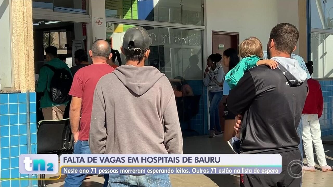 Bauru registra mortes de 71 pessoas na espera por internação neste ano ...