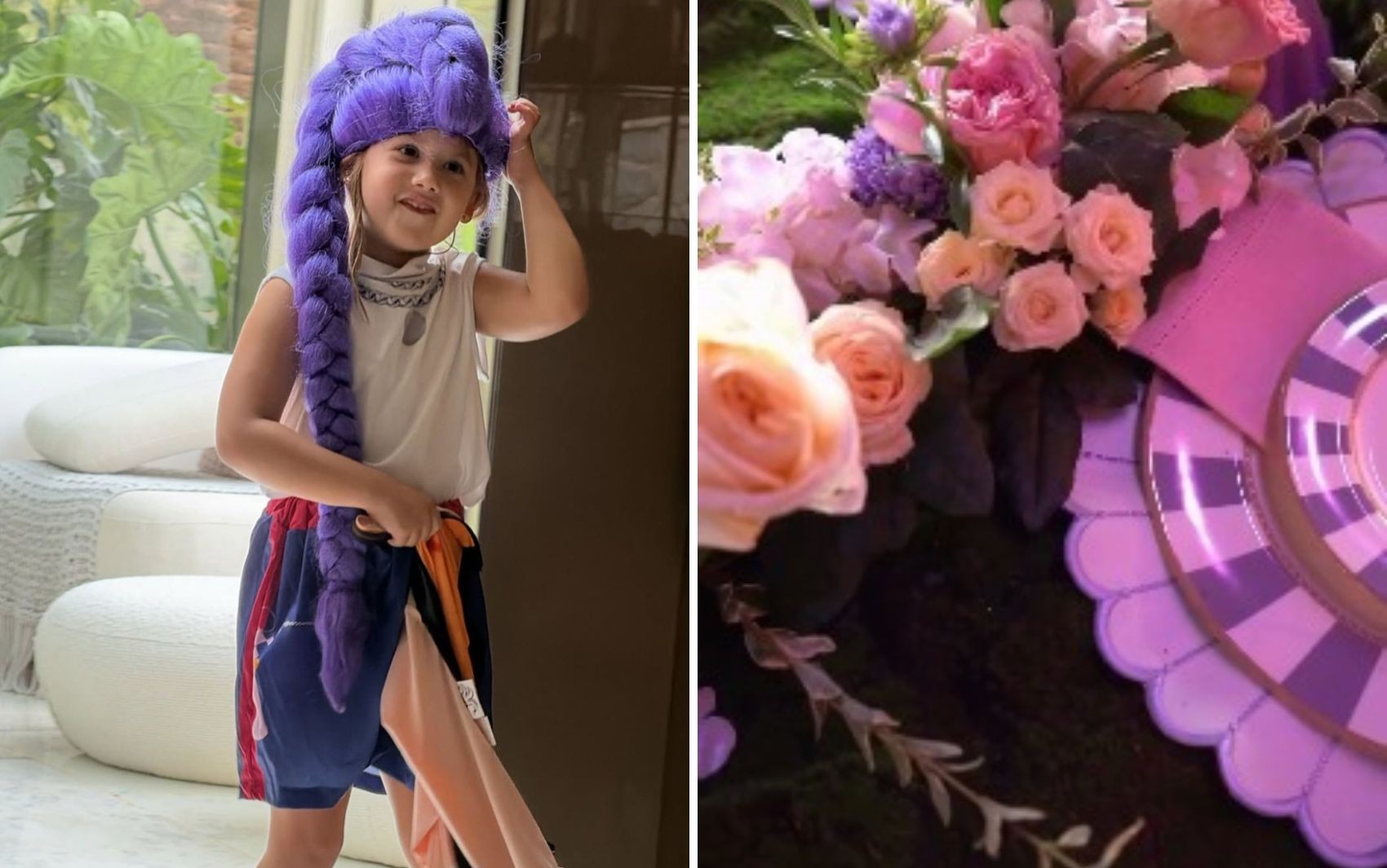 Virginia e Zé Felipe comemoram aniversário de Maria Flor em Goiânia