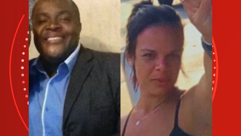 Ricardo Elias Santana, 45 anos, e Iavelina mataram mãe e filho a marretadas na Serra, Espírito Santo, conclui polícia. — Foto: TV Gazeta