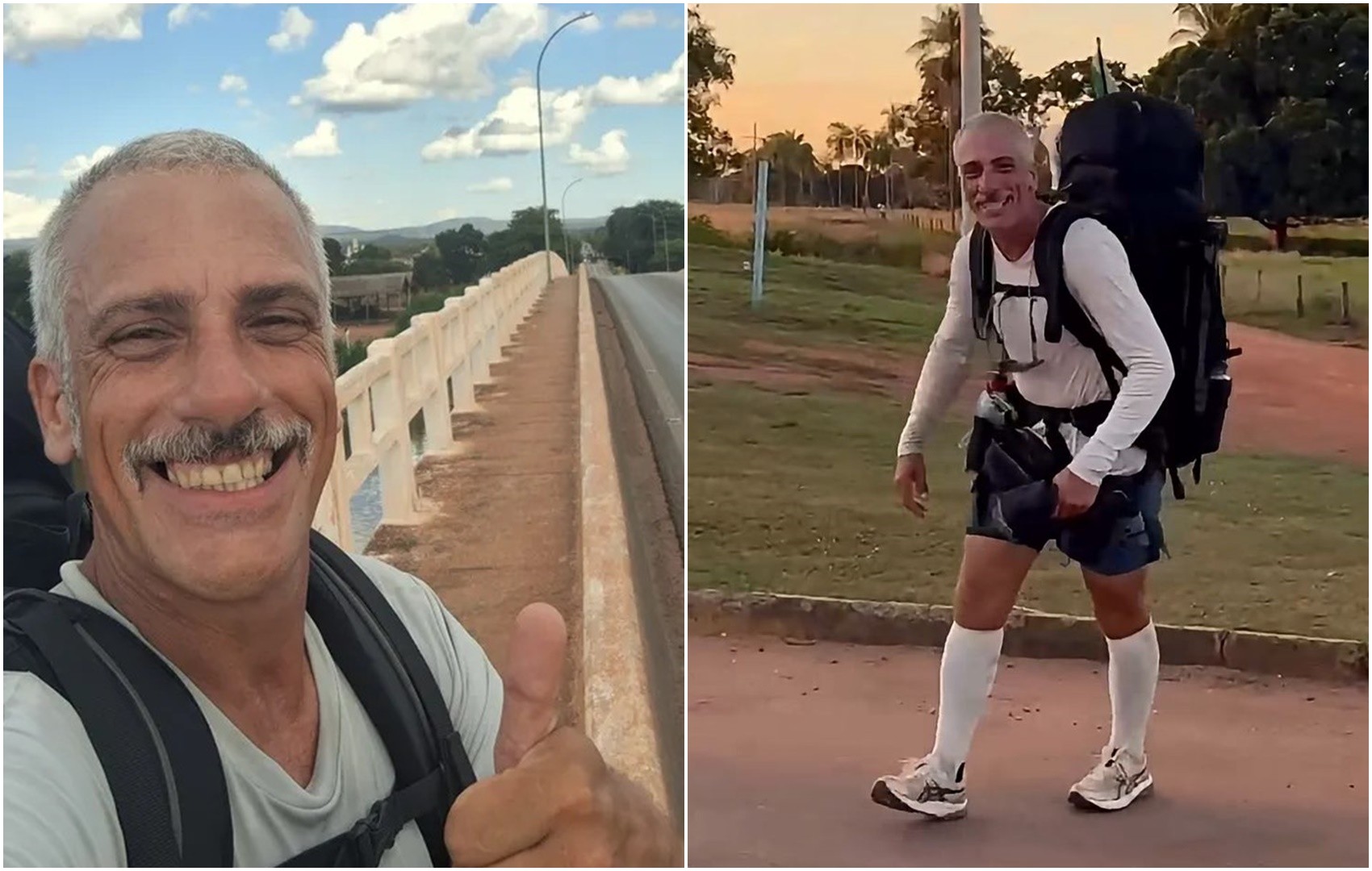 De Goiás ao Alasca: aventureiro encara jornada de mais de 24 mil quilômetros a pé 