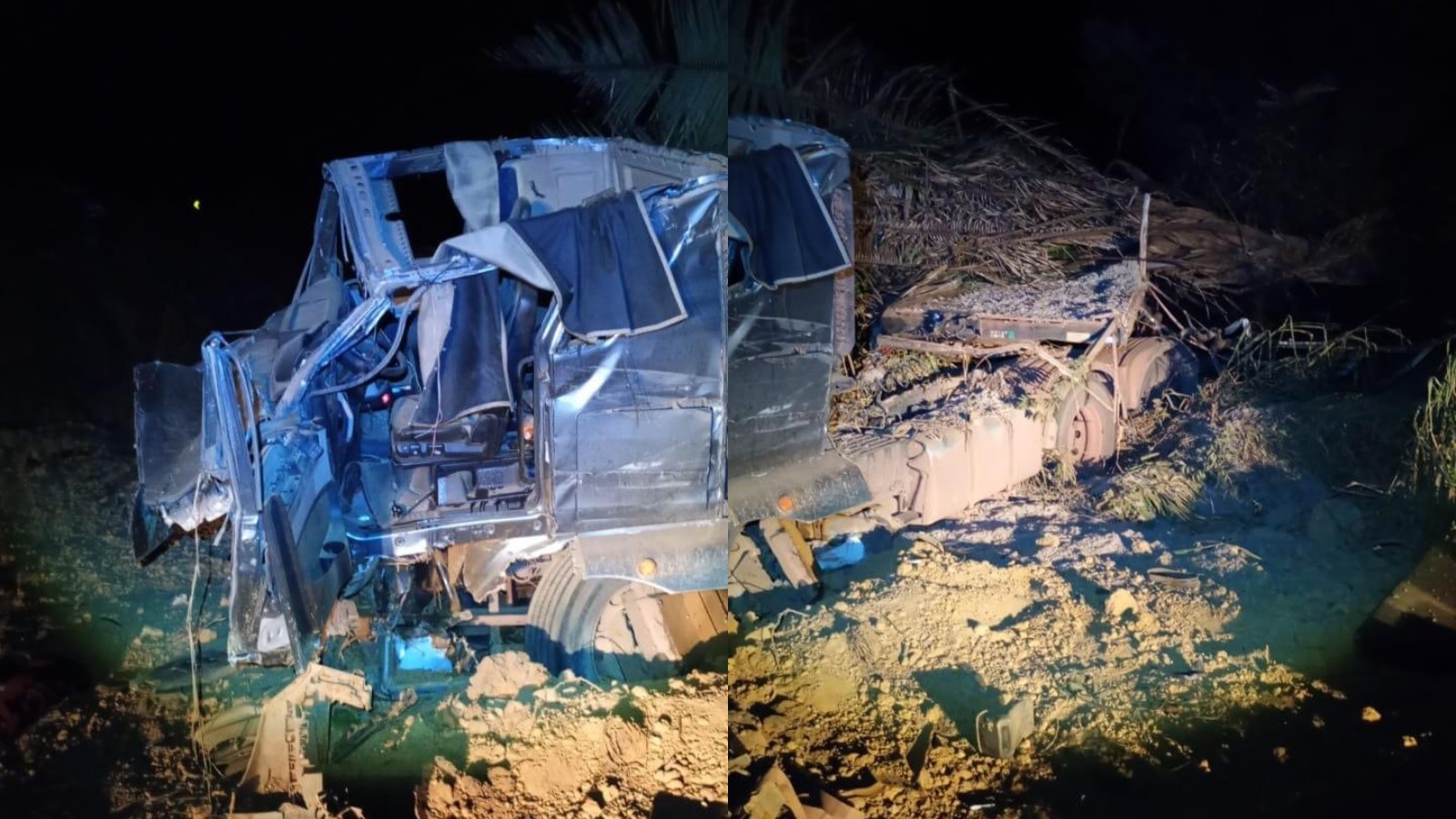 Caminhoneiro morre após perder controle de veículo em grave acidente na PI-247