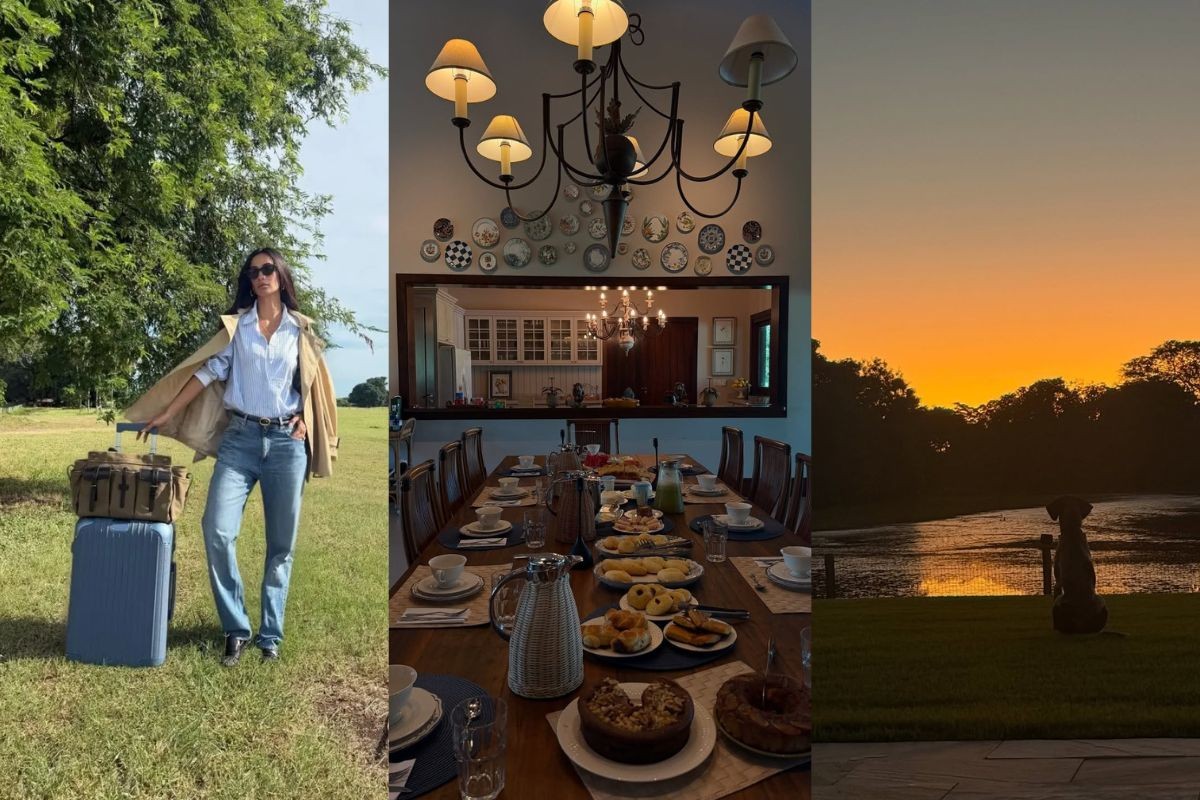 Silvia Braz curte feriado no Pantanal com namorado e compartilha viagem nas redes sociais