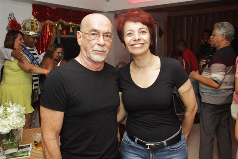 Renato Lage e Márcia Lage — Foto: Divulgação/Portela