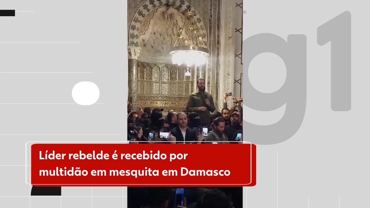 'Vitória para a nação islâmica', diz al-Golani, líder do grupo rebelde que tomou a Síria; veja vídeo
