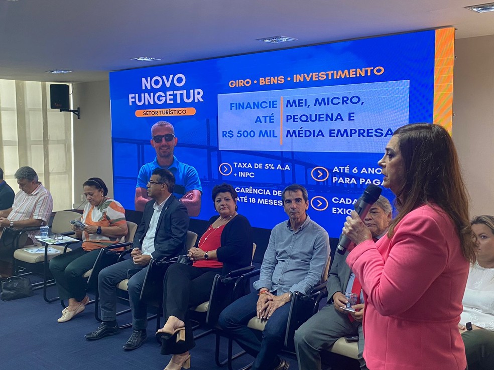 Governo abriu linha de crédito para microempreendedores. Márcia Maia, presidente da AGN — Foto: Pedro Trindade/Inter TV Cabugi