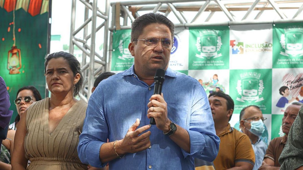 Ednaldo Lavor, prefeito de Iguatu, é condenado por se autopromover usando recursos públicos. — Foto: Redes sociais/Reprodução