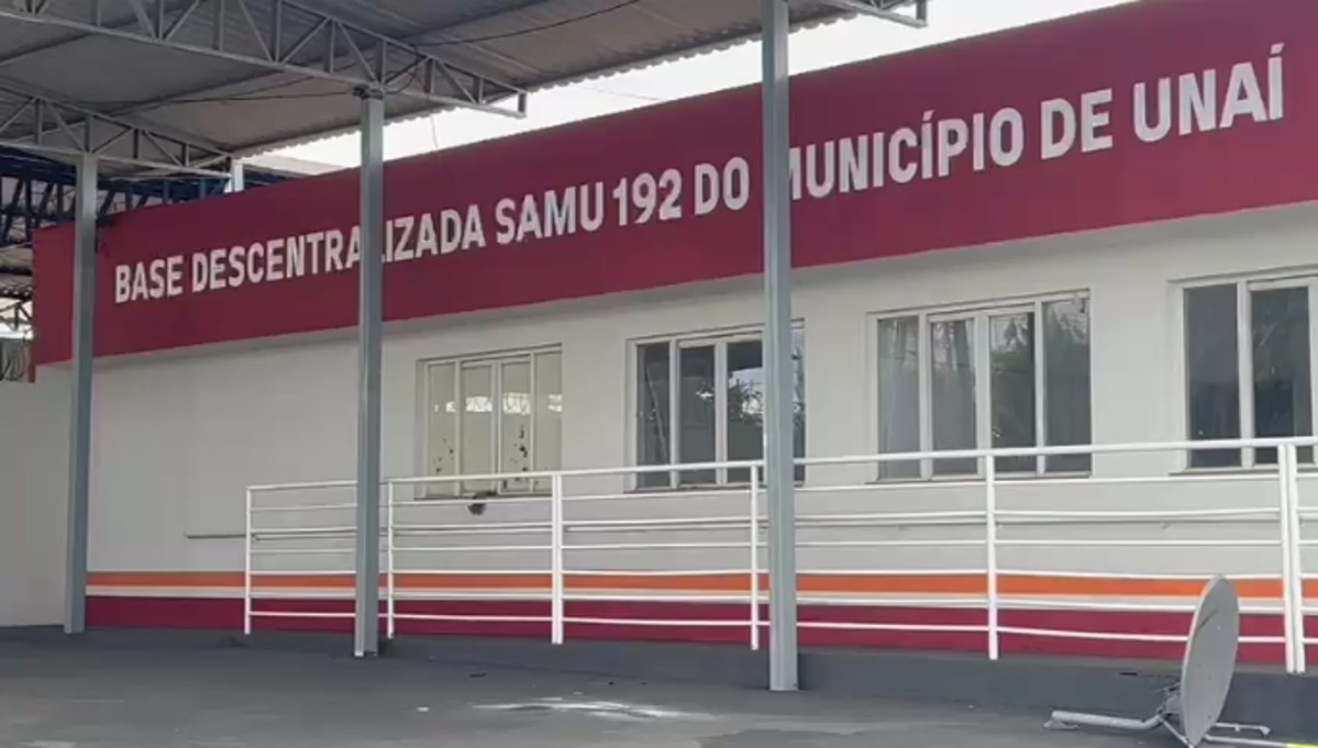 Criminosos arrombam portão da base do Samu em MG e furtam equipamentos