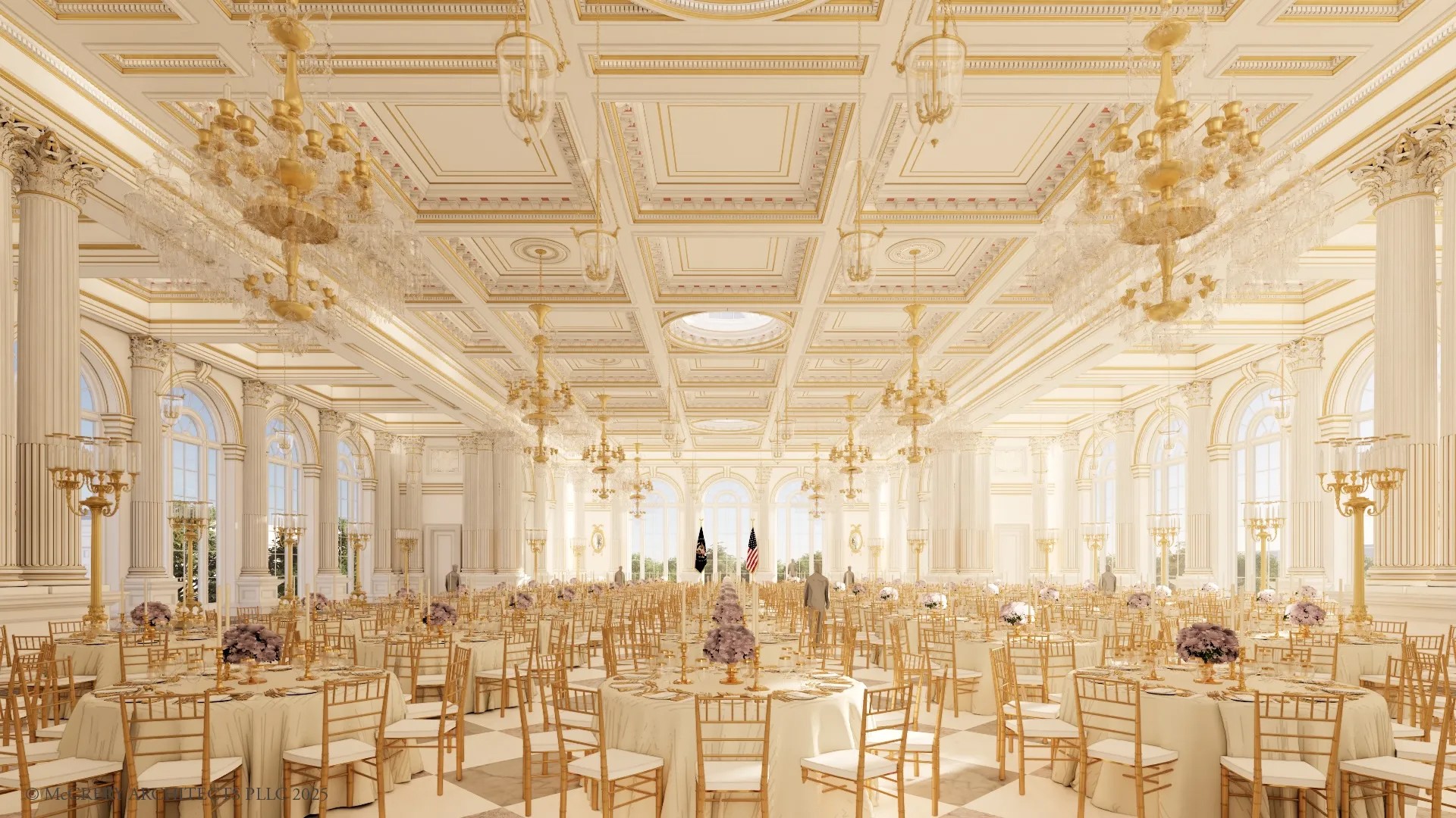 Trump anuncia construção de salão de baile de US$ 200 milhões na Casa Branca; FOTOS