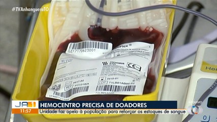 Hemocentro de Palmas precisa de doações de sangue