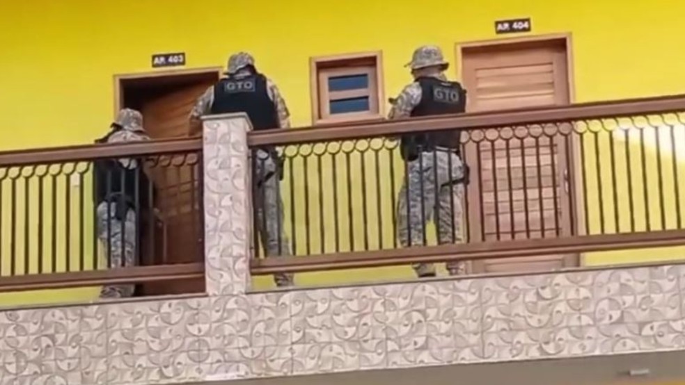 Suspeito de série de furtos no Ceará foi preso em Pau dos Ferros, no Rio Grande do Norte. — Foto: Reprodução