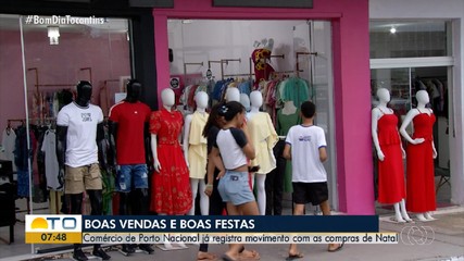 Comércio de Porto Nacional já registra movimento das compras de fim de ano