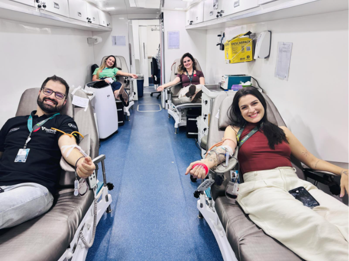 Campanha do Sicoob UniCentro Br recebe doações que podem impactar até 200 vidas 