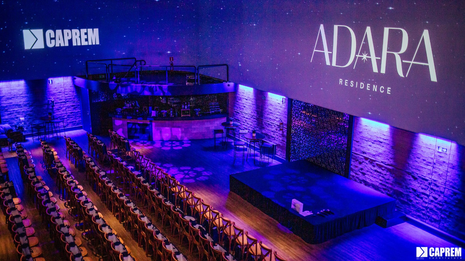 CAPREM Construtora reúne corretores em evento de lançamento do Adara Residence