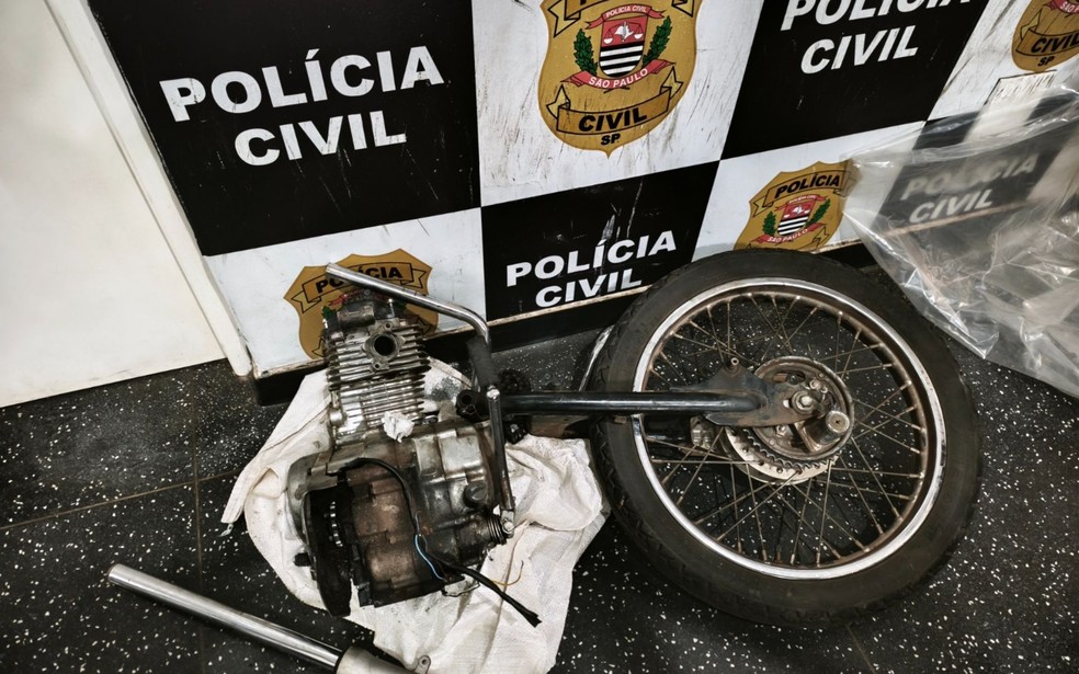 'Oper&ccedil;&atilde;o Desmanche' apreende ve&iacute;culos e pe&ccedil;as adulteradas no noroeste de SP &mdash; Foto: Foto: Pol&iacute;cia Civil