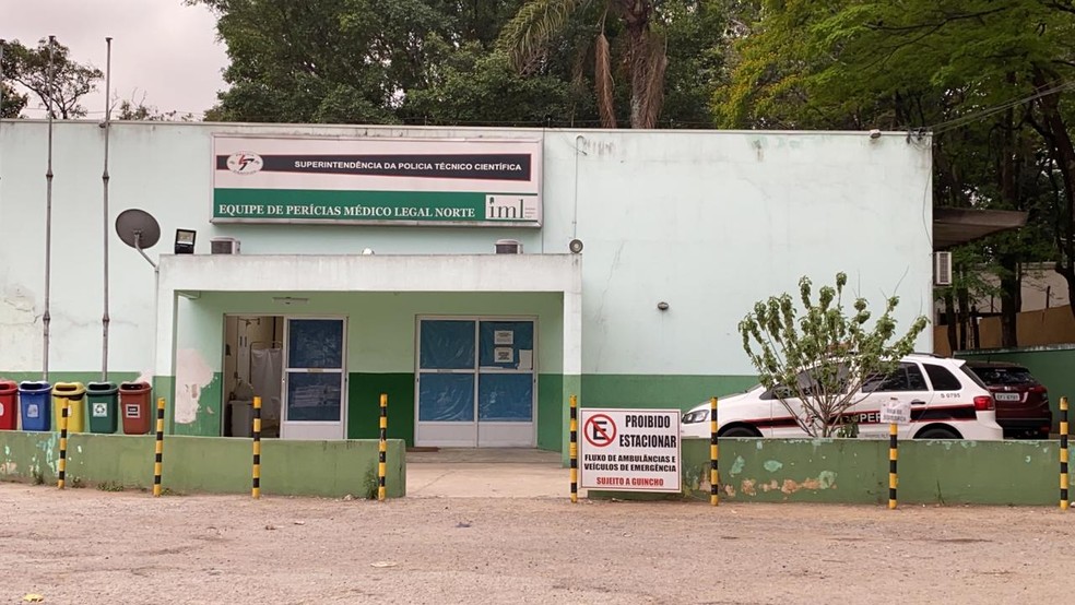 Sede do Instituto Médico Legal (IML), na Zona Norte de São Paulo — Foto: Abrahão Cruz/TV Globo