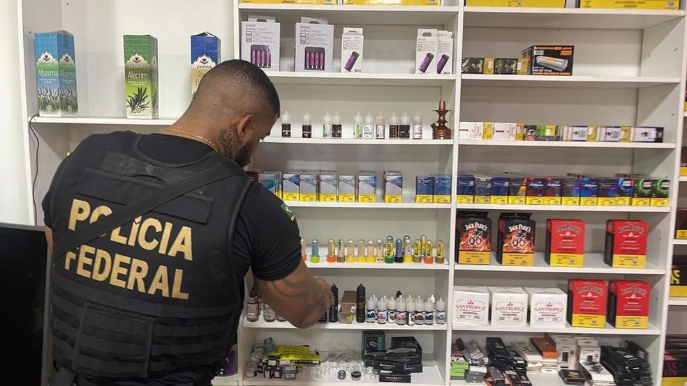 Operação Vaper Zero em Rondônia — Foto: Divulgação/PF