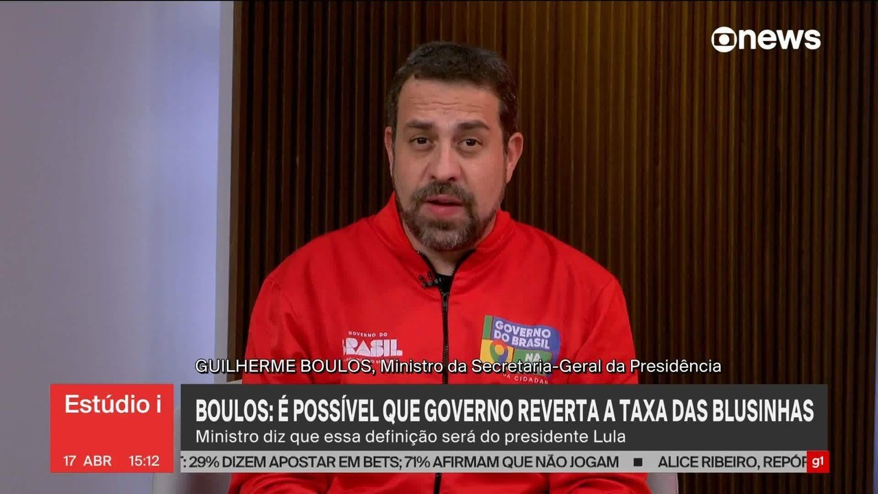 'É possível que aconteça', diz Boulos sobre revogação da taxa das blusinhas