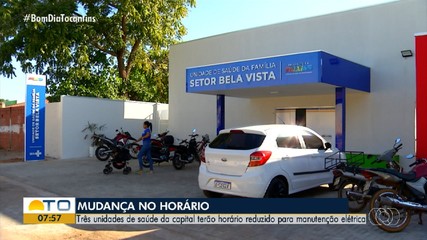 Confira as unidades de saúde de Palmas que terão horário reduzido para manutenção elétrica