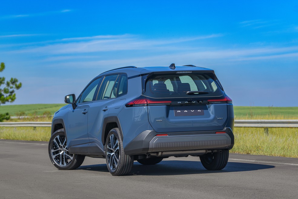 Nova geração do Toyota RAV4 — Foto: Divulgação / Toyota