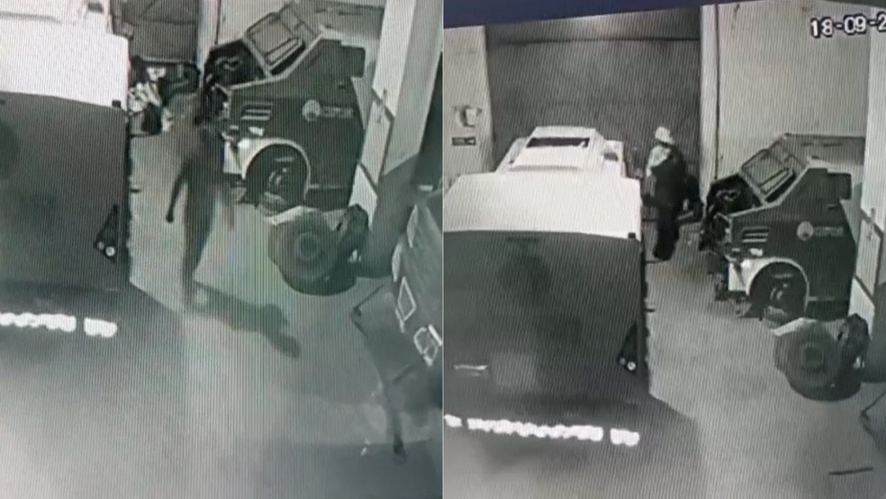 Criminosos furtam 56 armas de empresa de segurança privada no MA — Foto: Reprodução/redes sociais
