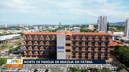 Criança sobrevivente de acidente com seis vítimas é acompanhada por amigos da família
