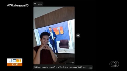 Telespectadores participam do JA1