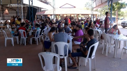 Devotos de São José Operário fazem festejo durante feriado em Palmas