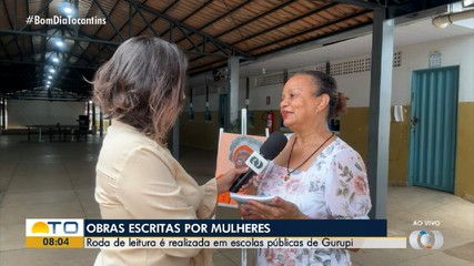 Roda de leitura de obras de escritoras negras é realizada escolas públicas de Gurupi