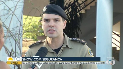 Veja orientações para evitar furtos e roubos durante show musical