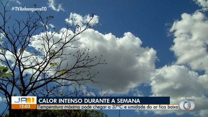 Semana promete calor intenso no Tocantins