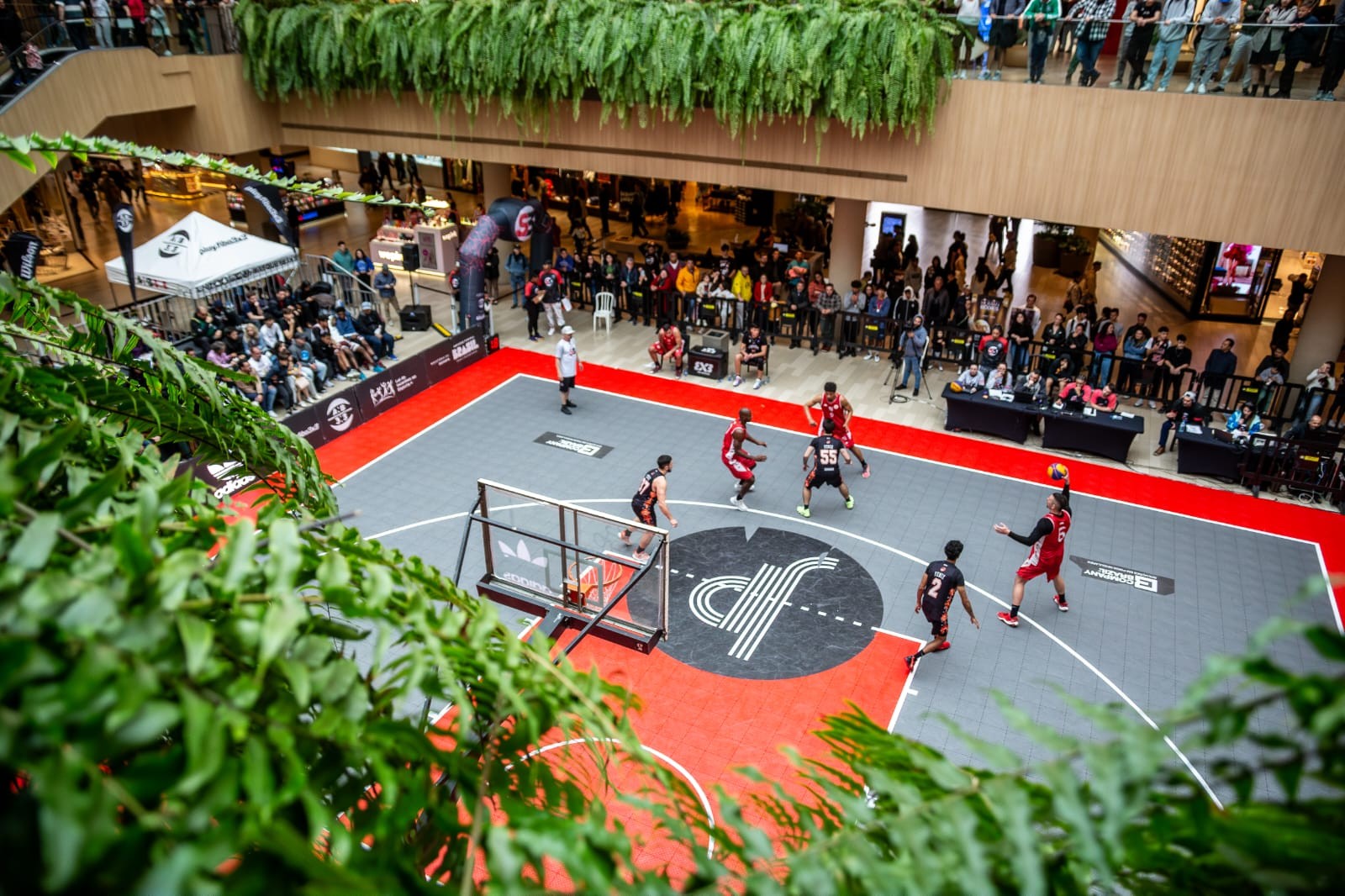 Liga ANB 3x3 de basquete leva competição nacional ao Jockey Plaza
