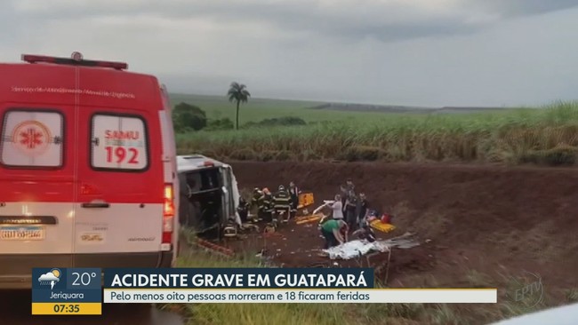 Acidente com mortes em Guatapar: veja a situao das vtimas