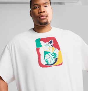 Puma camiseta Dylan Exhibit Basketball masculina