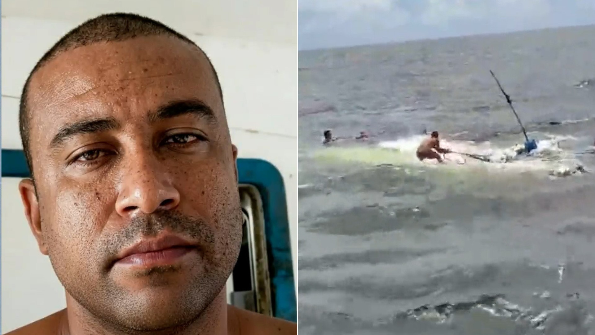 Marinha faz buscas por pescador maranhense desaparecido após naufrágio no litoral do Pará