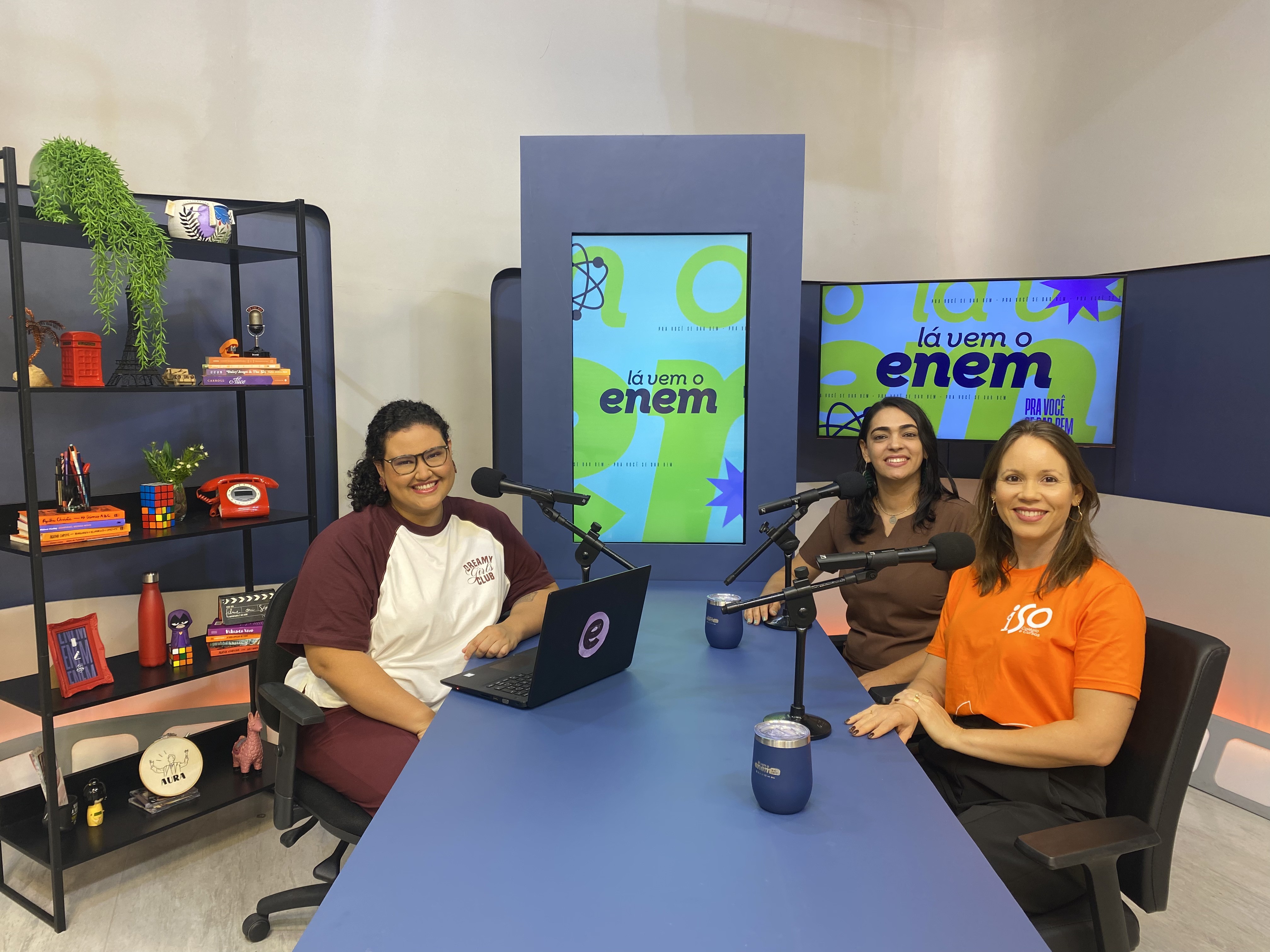 Novo videocast do Lá Vem o Enem traz dicas para a redação do Enem