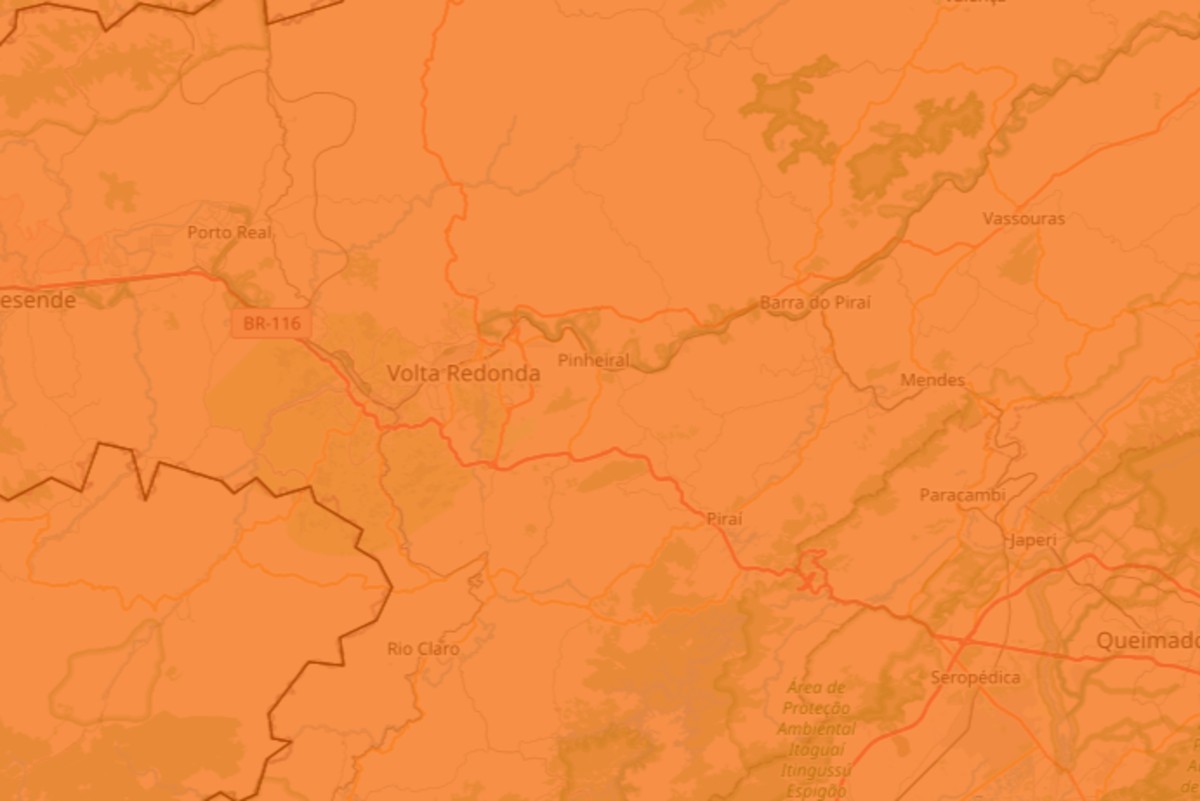 Inmet emite alerta de chuvas intensas para cidades do Sul do Rio e Costa Verde